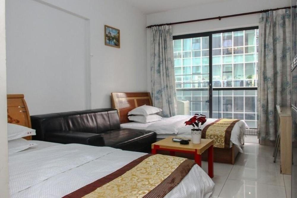 De Sheng Hotel Apartment-Guangzhou Shipai Ngoại thất bức ảnh