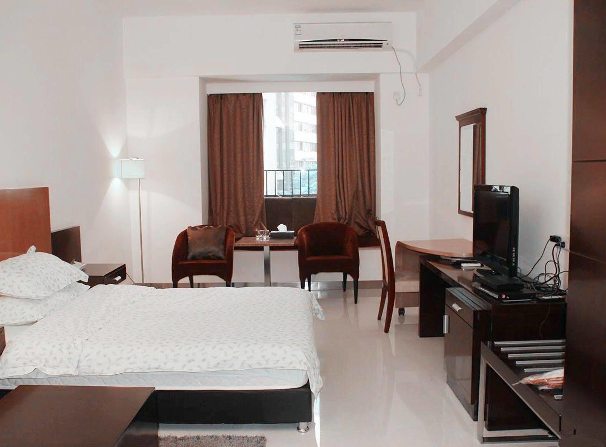 De Sheng Hotel Apartment-Guangzhou Shipai Ngoại thất bức ảnh